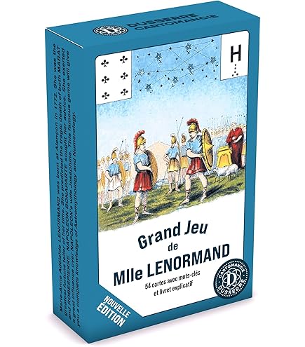 Cartes Astro Mythological Mlle Lenormand - 54 Cartes - Boîte D'origine Grimaud - Occasion