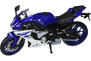NEW-RAY 2016 Yamaha YZF-R1 [NewRay 57803], Blu / Grigio, 1:12 Die Cast