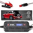 Juice My Ride JMR Battery Charger for Mini Cooper Trickle Charger Conditioner Maintainer (Cig Port, UK Plug, No Lithium Mode)