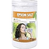 Nortembio Sale di Epsom Alimentare 1,25 Kg. Alto Contenuto di Magnesio. Vitamina C ed E. Estratto Biologico di Cannella. Uso 