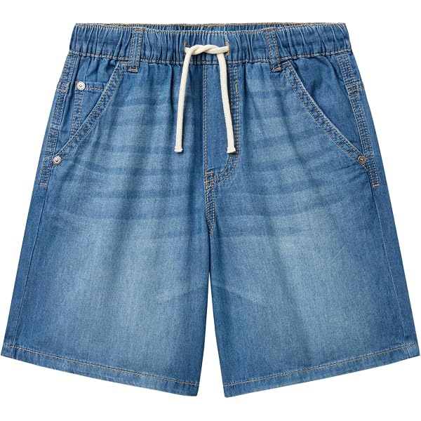 Short Fille United Colors Of Benetton - Coupe Regular, Élastique à La Ceinture, Cordon De Serrage, Logo Brodé - 13