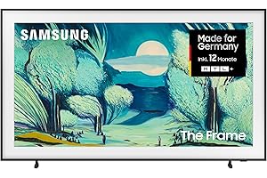 Samsung The Frame LS03F 4K QLED 55 Zoll (138 cm) UHD Fernseher, Modern Frame Design, NQ4 AI Gen2 Prozessor, Art Mode, Artful Picture Quality, One Connect Kabel, Samsung Vision AI Smart TV