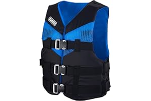 Mesle Gilet de Flottaison Adulte V210 50N Tailles 30-120 kg pour Sup, Kayak, Bateau