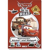 Disney PIXAR Cars On The Road: Superstarker Sticker- und Malspa&szlig;: Sticker- und Malblock