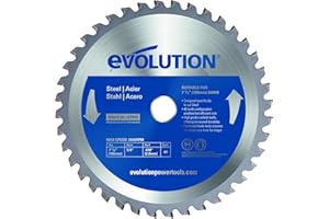 Evolution Power Tools Tarcza do cięcia stali miękkiej M185TCT-40CS 185 mm do pilarek tarczowych i przecinarek