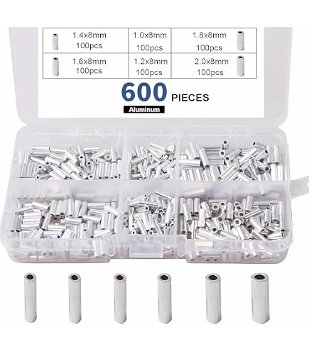 VGTRED: ⤗ Hi-Seas Grand Slam Aluminum Crimp Sleeves, 2.3 Millimeter