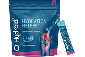 Hydraid - Fast Rehydration I Electrolytes Powder Sachets with 5 Vitamins I Boost Hydration & Recovery I After Sport & Party I Electrolyte Sportsdrink I 25 pack Berry