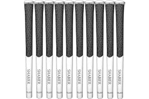 SHABIER Lot de 13 poignées de golf multi-composés en caoutchouc à haute traction et retour retour