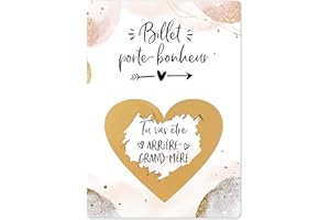 Joli Coon Carte a gratter annonce grossesse - Tu vas etre arriere-grand-mere - Annonce grossesse arriere-grand-mere