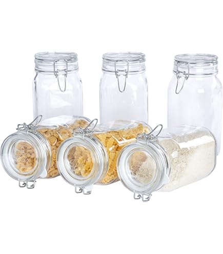 BORGONOVO Glas Lampe Mit Deckel 21,5cm - Mehrfarbig, Spülmaschinenfest Und Mikrowellengeeignet