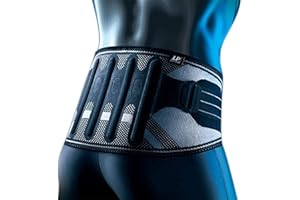 LP Support 161XT X-TREMUS Kompressions Rückenbandage 2.0 mit Zuggurten, Größe XXL