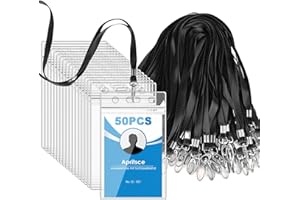 Apritsce 50 sztuk etui na dowód osobisty ze smyczą na klucze