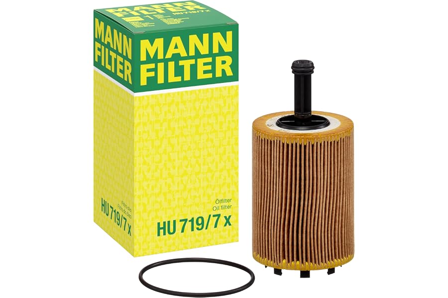 MANN-FILTER HU 719/7 x Filtro de aceite - para Automóviles + Vehículos de transporte