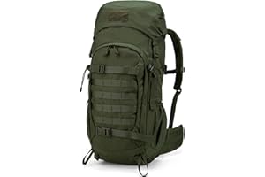 Mardingtop Plecak taktyczny o pojemności 50 l, plecak trekkingowy z pokrowcem przeciwdeszczowym, plecak podróżny na wędrówki i wędrówki