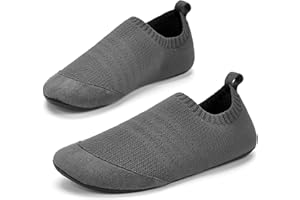 KOWAYI Kapcie męskie, skarpety domowe, damskie, zamknięte, kapcie domowe, buty do chodzenia boso