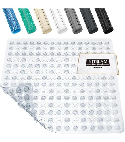 Spirella Duschmatte 55x55cm - Antibakteriell & Rutschfest Mit Saugnäpfen Für Badewanne & Dusche