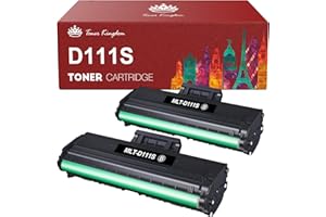 Toner Kingdom Compatible Toner Cartridge Replacement for Samsung MLT-D111S D111S for Xpress M2026W M2026 M2070W M2070 M2020 M2020W M2022 M2022W M2070F M2070FW M2078W (Black, 2 Pack)