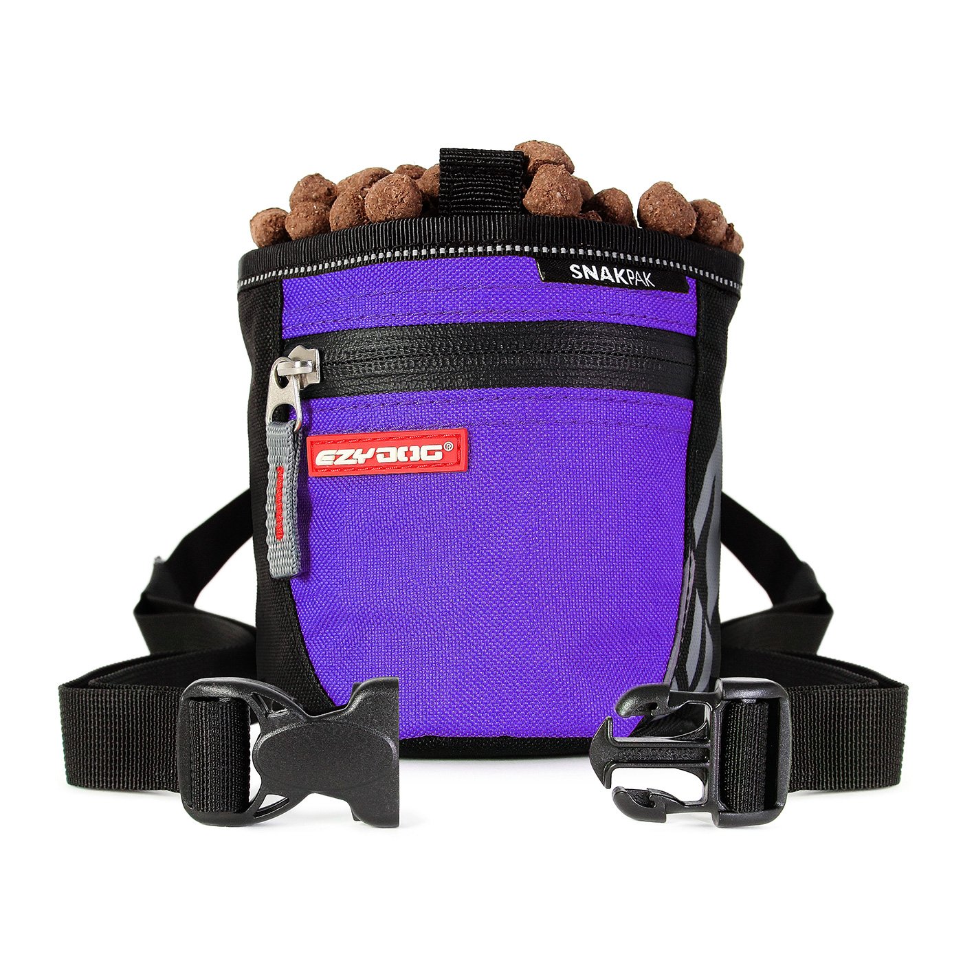 EzyDog Snakpak Treat Bag, Purple