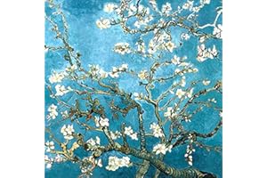 YSCOLOR Diamond Painting Van Gogh Fleur DIY Diamant Broderie Couture Couture Rond 3D Diamant Peinture De Mode Décor À La Maison Peinture De Point De Croix 30X30Cm