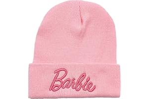 Bonamana Gorros Barbi Gorros de Punto para Unisex Invierno Diario Gorro Festivo Regalos para Niños Niños Niñas