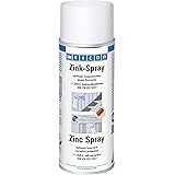 WEICON Zink-Spray 400 ml | Rostschutzfarbe für alle Metalloberflächen |Farbe: leicht angewitterte Feuerverzinkung