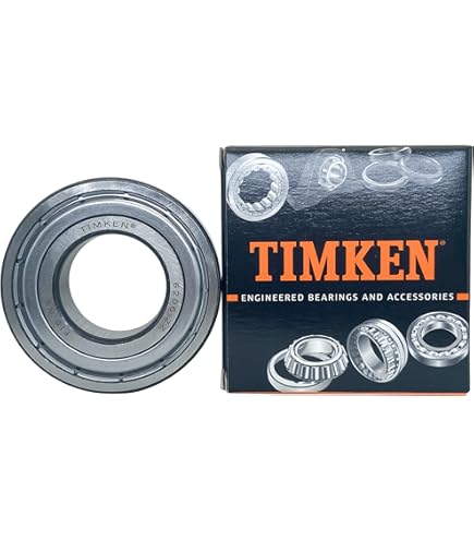 TIMKEN 6006-ZZ 2 Pcs Double Metal Seal Bearings 30x55x13mm, Pre