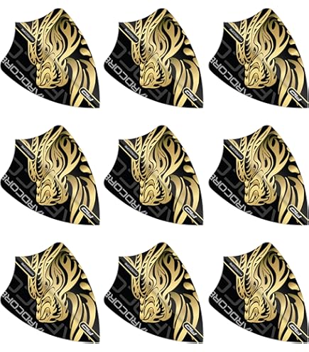 PATIKIL Ailettes De Fléchettes Standard Extra épaisses, Lot De 15