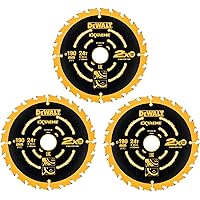 Lame Circolari DEWALT - Confezione Da 3, Diametro 190 Mm, Per Legno E Materiali Compositi - Foto 2
