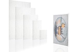 ‎WPTRADING WPTrading - 50 Stück Luftpolsterbeutel 100 x 200 mm (60my) Transparent - Luftpolsterumschläge aus 3-lagiger Luftpolsterfolie für Versand von Kleinteilen - Luftpolster Versandtasche für Warensendung