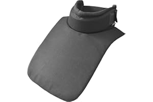 ‎LEONARK LEONARK Hema Overlays Kehlkopfschutz Fechtgorget mit starrer Schutzplatte für Hema Langschwert Rapier Säbel Rüstung