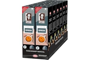 K-fee Coffee Fellows Blend Espresso kapsułki z kawą, intensywność 5/6, kompatybilne z K-fee & Tchibo Cafissimo®*, czekoladowo-owocowe aromaty, 120 kapsułek (12 x 10 sztuk)