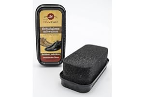 PHARMAMEDICO GMBH ReAm | Schuhputzschwamm farblos | perfekter Glanz mit optimaler Pflege von Glattlederschuhen