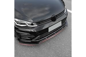 YYBHSD para Volkswagen para Golf 7 7,5 Mk7 Mk7.5 GTI GTD R R-Line 2012-2020, AleróN Delantero, Divisor De Parachoques, Difusor Deportivo, Kit De CarroceríA Inferior