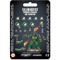 TENENTE AMULIUS WARHAMMER 40,000 Space Marines Primaris Salamandre 2019