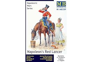 Master Box Model Kit - Napoleon's Red Lancer Soldier - 1:32 Scale - 3209 - New