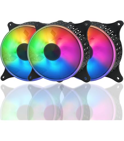 Razer CHROMA 120mmファン 3個 Amazon.com: Razer Kunai Hydraulic 120MM aRGB PC Fan: Quiet