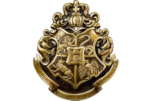 The Noble Collection Harry Potter herb Hogwartu sztuka ścienna - 28 cm elegancka tablica ścienna - zestaw filmowy Harry Potter rekwizyty filmowe prezenty