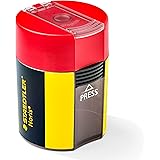 Staedtler 511 004 ST Noris Taille-crayon métal pour crayons graphite standards jusqu'à 8,2 mm de diamètre Multicolore