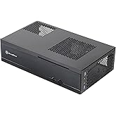 SilverStone SST-ML05B - Cabinet Milo per Slim HTPC formato Mini-ITX , Silent, nero