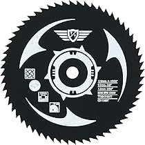 2 x TopsTools CS115D Diamond Saw Blades with 115 mm Bore and 9.5 mm Bore Compatible with Worx WorxSaw XL Worx WX427 WX429 WX437 WX439 WX531 400 W 700 W, Pack of