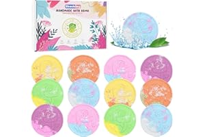 SHUCHING Bombe da Bagno Bambini, 12 Bombe da Bagno con Unica Forma di Dinosauro, Set da Bagno Regalo per Giornata del Bambino, Compleanno, Natale, Pasqua