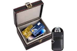 SPRIEßEN Etui Faraday na klucze, pudełko Faraday z etui Faradaya, ochrona przed kradzieżą i RFID