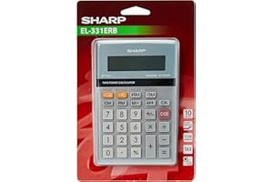 Sharp EL 331 ERB Currency conversion, desktop Calculator