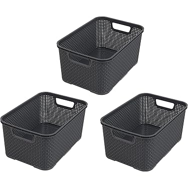 MAGICLULU Schrankorganizer 36x24x13cm - Drahtkorb Für Unterschrank, Weiß, Ohne Bohren