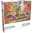 Buffalo Games - Dominic Davison - Autumn Farmhouse - 500 Piece Jigsaw Puzzle For Adults -Challenging Puzzle Perfect for Game Nights - Finished Size is 21.25 x 15.00