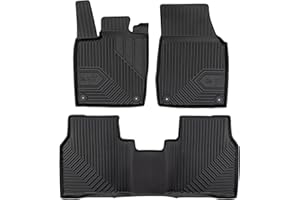 ‎MOTOS MOTOS Gummimatten Auto Fussmatte passend für Volkswagen ID.7 ab 2023 Verbessern Sie Ihren Reisekomfort mit Antirutschmatte Auto No.77- Allwetter fußmatten Auto, Schutz vor Verschmutzung