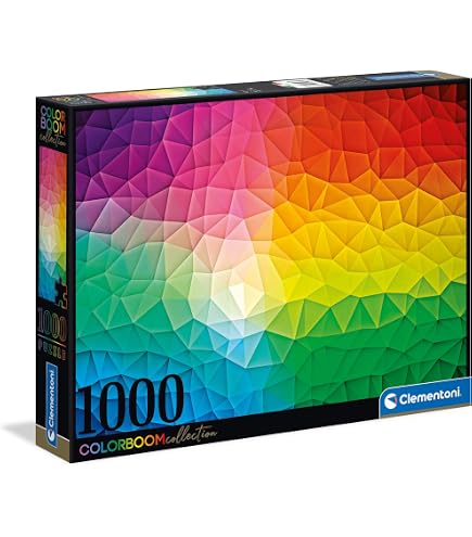 LAIS Puzzle – 1000 Teile, Psychedelisches Farbdesign, Sehr Schwer & Fordernd – Hochwertige Stanzung & Stabile Schachtel