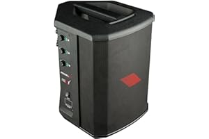 PROEL FREEONEX - Diffusore audio portatile a batteria, all-in-one, con modulo bluetooth e potenza di 200w di picco, Nero.