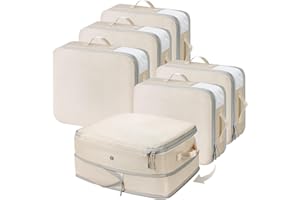 DIMJ Sac de Compression - Housse de Rangement Vetement Couette avec Poignées Renforcées, Organisateur D'auto-Compression pour Couettes, Vêtements, Oreillers, Linge de Lit