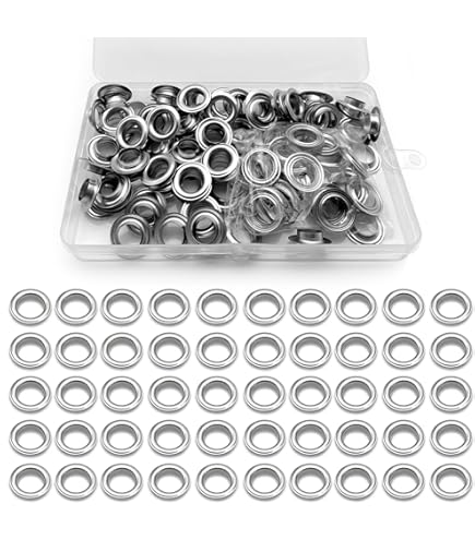 Foratura Tessuti Kit Pinza Occhielli Professionale Con 1000 Pezzi - Per Teloni, Tessuti E Pelle Ferramenta Per Riparazioni - Foto 6